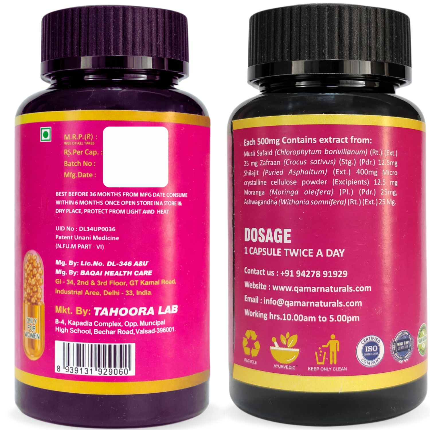 Shilajit Capsule for Women | Fulvic Acid & Mineral-rich for Energy & Immunity - Image 9