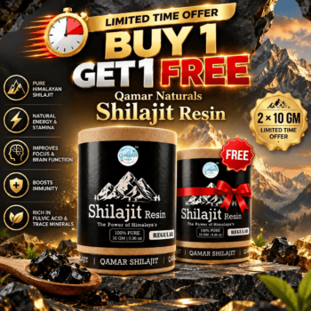 Shilajit Resin Regular – 2 × 10 GM | Buy 1 Get 1 Free